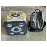 Dynamic Discs with Blackhole Target