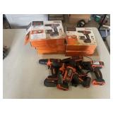 10 Black and Decker 12v Drill/Drivers 5 Batteries