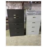 2 Filing Cabinets 65' H X 36W and 53' X 36