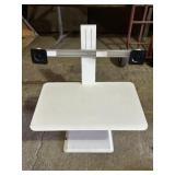 Dual Mount Adjustable Monitor Stand