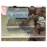 Tool Boxes with Painting Equipment