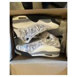 Nike Air Jordan Dub Zero White Cement Size 9 Used