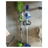 1 Kobalt String Trimmer 1 Greenworks String
