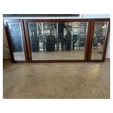 Tri Mirror with Beveled Glass