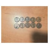10 - 1951 to 1959 Pennies
