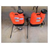 2 Electric Larson  Backpacks Sprayers 16L with