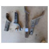 4 Trailer Hitches 1 with Ball 2'