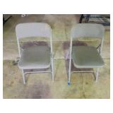 2 Metal Chairs