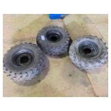3 Assorted Rims and Tires