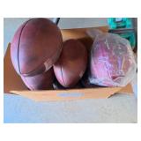 6 Footballs