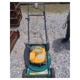 Yardman Push mower Leaks Gas