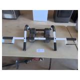 Doorway Pull Up Bar and 2   25lbs. Dumbbells