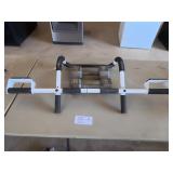 Doorway Pull Up Bar and 2   20lbs. Dumbbells