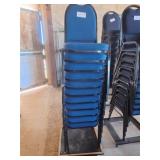 11 Louge Chairs on Furniture Dolly