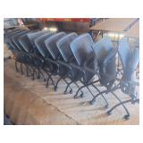 11 Folding Adjustable rolling chairs