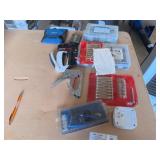Assorted Hardware + staple guns