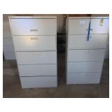 Two Filing Cabinets
