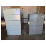 Two Filing Cabinets