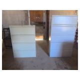 Two Filing Cabinets