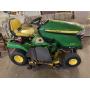 GARDEN TRACTORS-ANTQ.-GLASSWARE-TOOLS