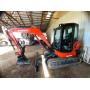 KUBOTA EXCAVATOR-JOHN D. TRACTOR-ATTACHMENTS-GATORS-SHOP TOOLS-FLATBED TRAILER