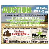 12.6 The Nicodemus Winter Farm Consignment Auction! -- Now Accepting Consignments!