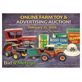 2.21 Farm Toys: Tractors, Combines, Equipment, Trucks - Pedal Tractors - Farm Signage, Displays