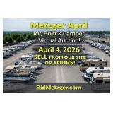 4.4 Spring Quarterly Recreational Consignment Auction! CALL OUR OFFICE TO CONSIGN TODAY!