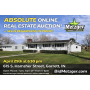 3 Brdroom Ranch Home Absolute Online Real Estate Auction