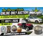 2018 Cadillac XTS-Ford Ranger-Kawasaki Mule-Trailer-Farm Equip-Cast Iron Dinner Bell-Quilts
