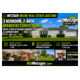 3 Bed, 2 Bath Manufactured Home with 2-Car Garage