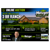 07.28.26 Metzger Online Real Estate Auction