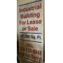 Building For Sale Aluminum Sign 48x8ft