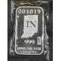 U.S. STATE 1 OZ FINE SILVER BAR