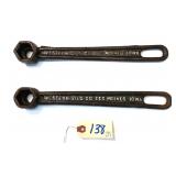 2 pc Lot Champion Silo Western Silo Co.