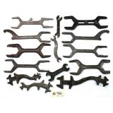 14 pc Lot Wrench Collection