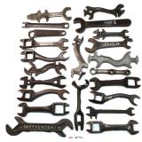 22 pc Lot Wrench Collection