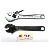 2 pc Lot 8" Finn Tool & Plumb 708