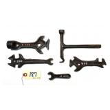 5 pc Lot Orphan A400, Ohio Rake V58, Stoddard H
