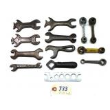 13 pc Lot Dog Bone & open end 4" - 5 1/2"