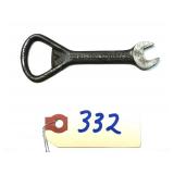 B & S combination 3/8 wrench & bottle opener 4"