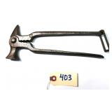 Fencing combination Hammer pliers with locking