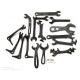 16 pc Lot Wrench Collection