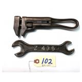 2 pc Lot Massey Harris monkey & Z435