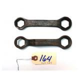 2 pc Lot Indian Motocycles box 6 1/4" offset & 6