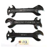 3 pc Lot Moline Plow PR40