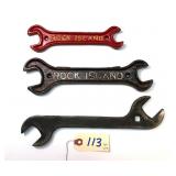 3 pc Lot Rock Island R1122 & R1123
