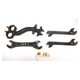 4 pc Lot Moline Plow 767, 768A & (2) MPCo