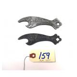 2 pc Lot Indian Motorcycles bottle openers with