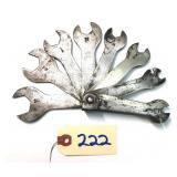 Hercules 8 pc wrench leaf set Germany 4"